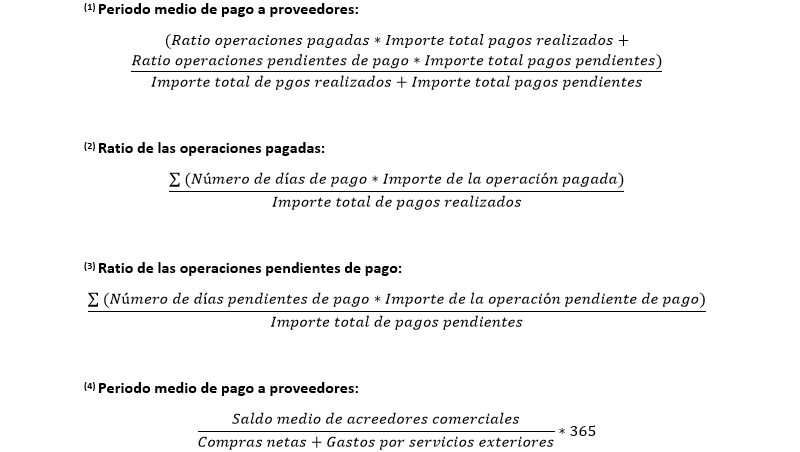 formulas cuentas anuales